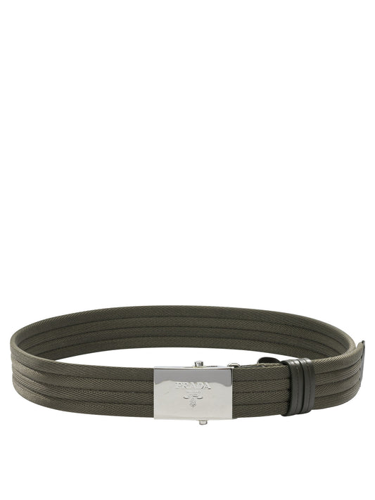 Prada Fabric belt - Green