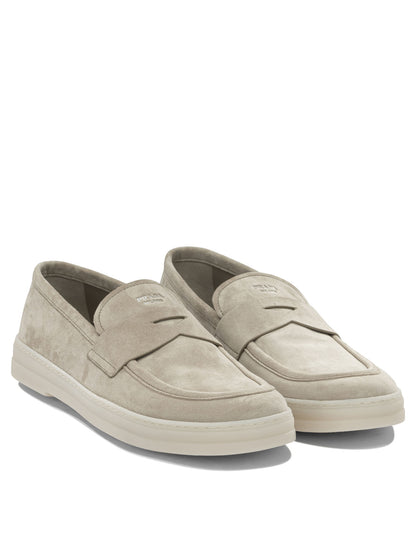 Prada Suede loafers - Beige