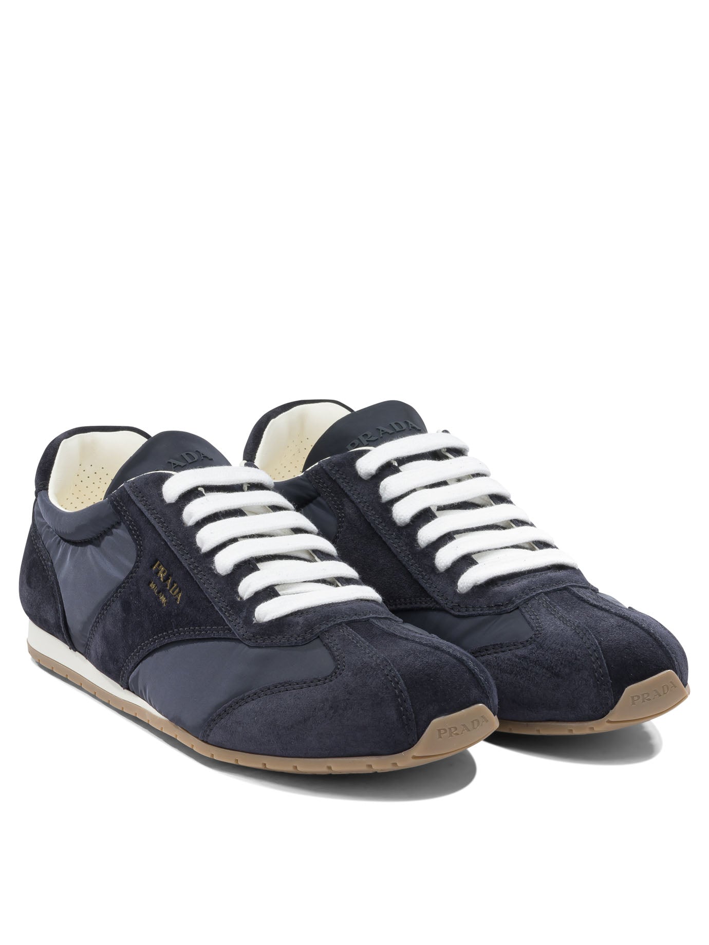 Prada Suede leather sneaker - Blue