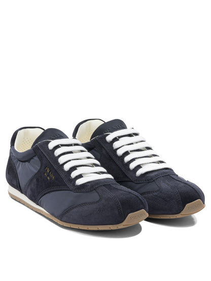 Prada Suede leather sneaker - Blue
