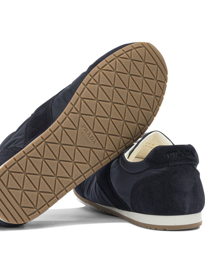 Prada Suede leather sneaker - Blue