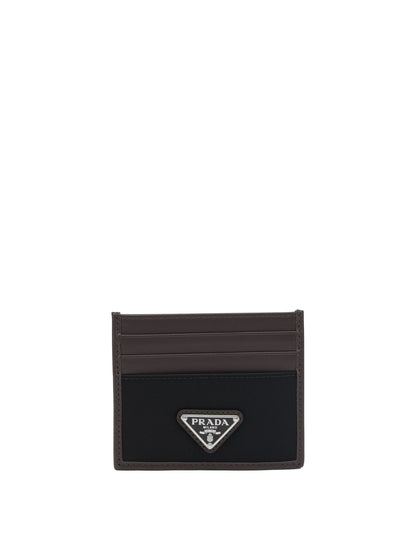 Prada Re-Nylon "Speedrock" Card Holder - Black