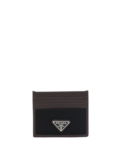 Prada Re-Nylon "Speedrock" Card Holder - Black