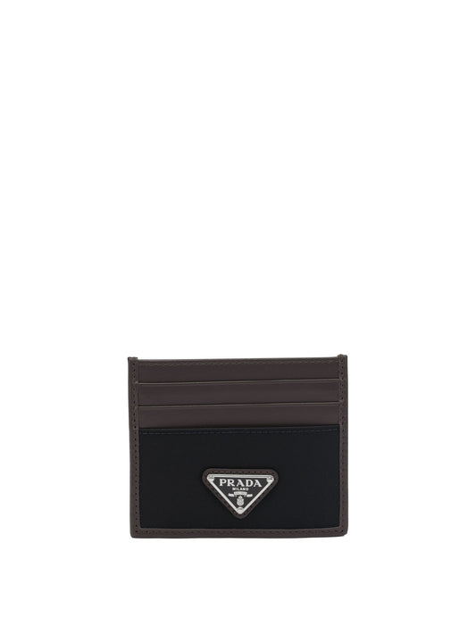 Prada Re-Nylon "Speedrock" Card Holder - Black