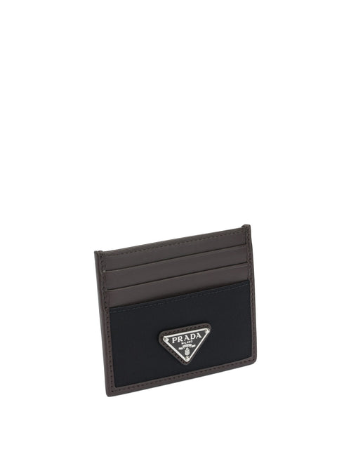 Prada Re-Nylon "Speedrock" Card Holder - Black
