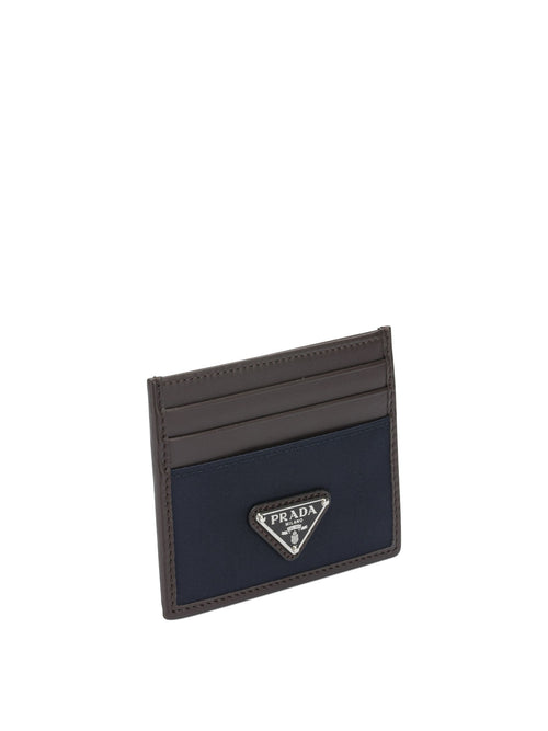 Prada Re-Nylon "Speedrock" Card Holder - Blue