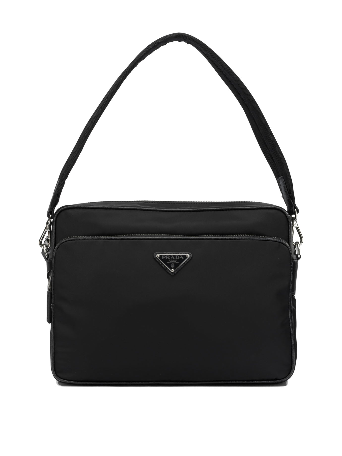 Prada Re-Nylon Medium Shoulder Bag - Black