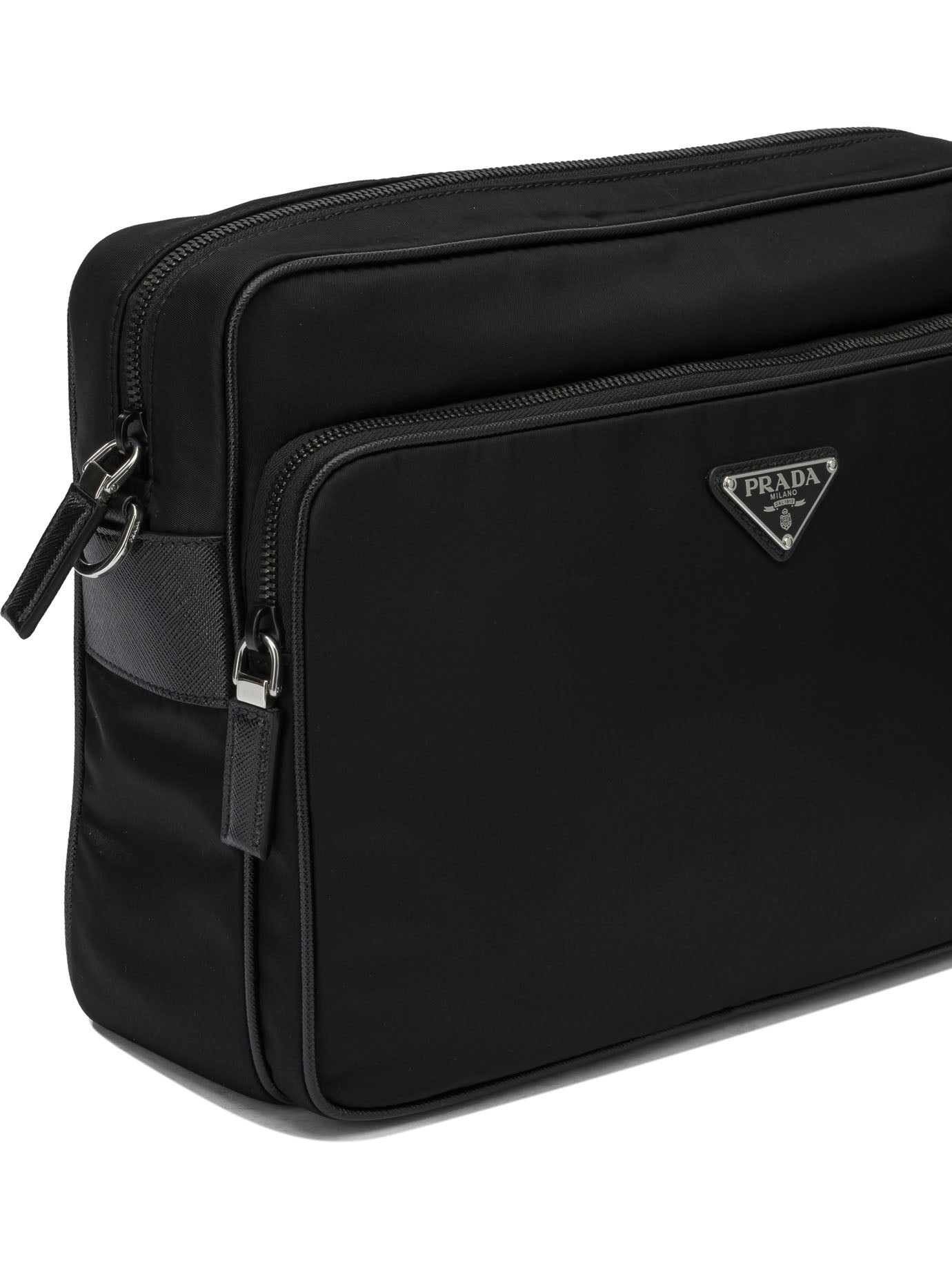 Prada Re-Nylon Medium Shoulder Bag - Black