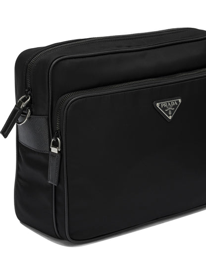 Prada Re-Nylon Medium Shoulder Bag - Black