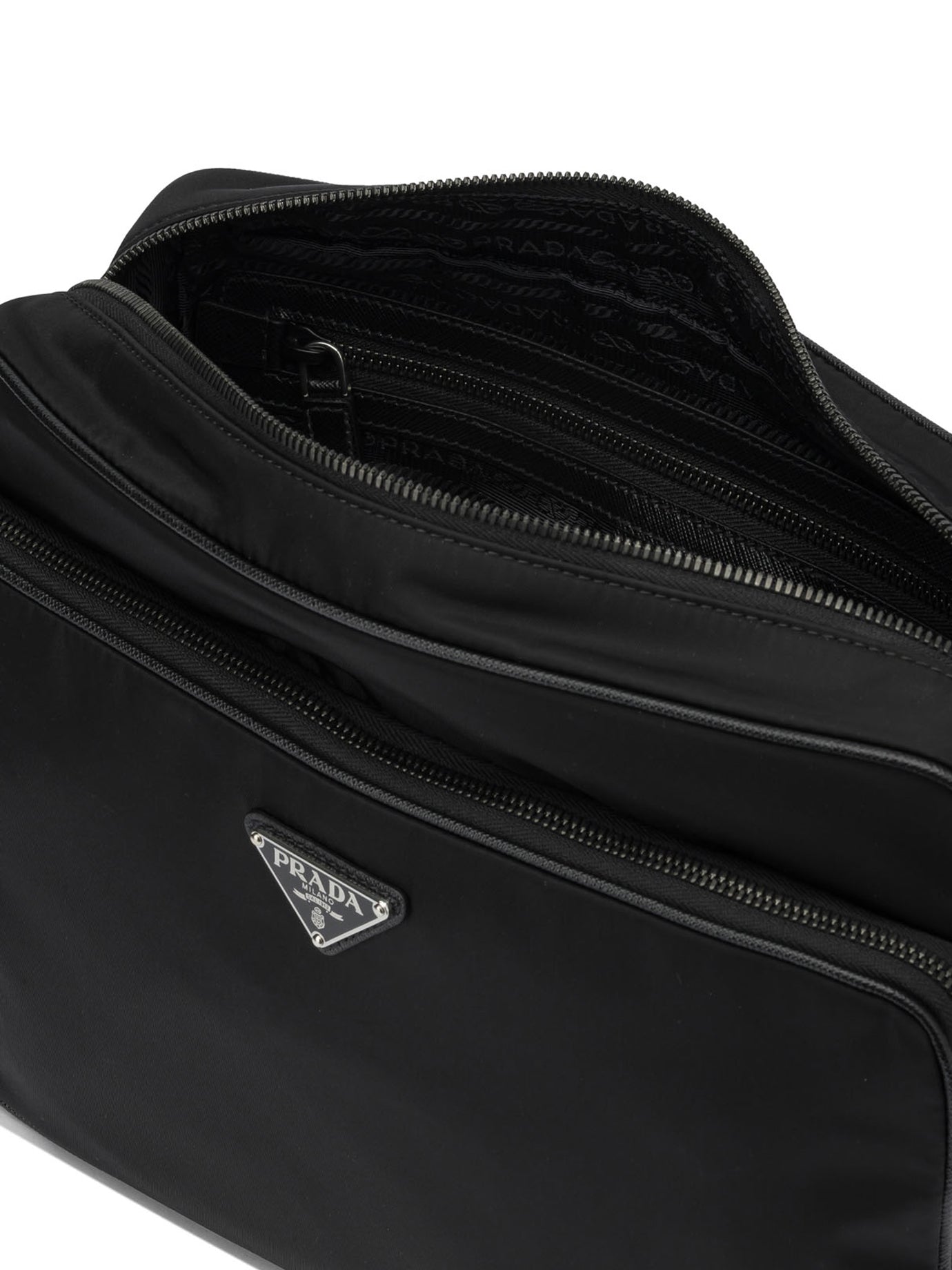 Prada Re-Nylon Medium Shoulder Bag - Black