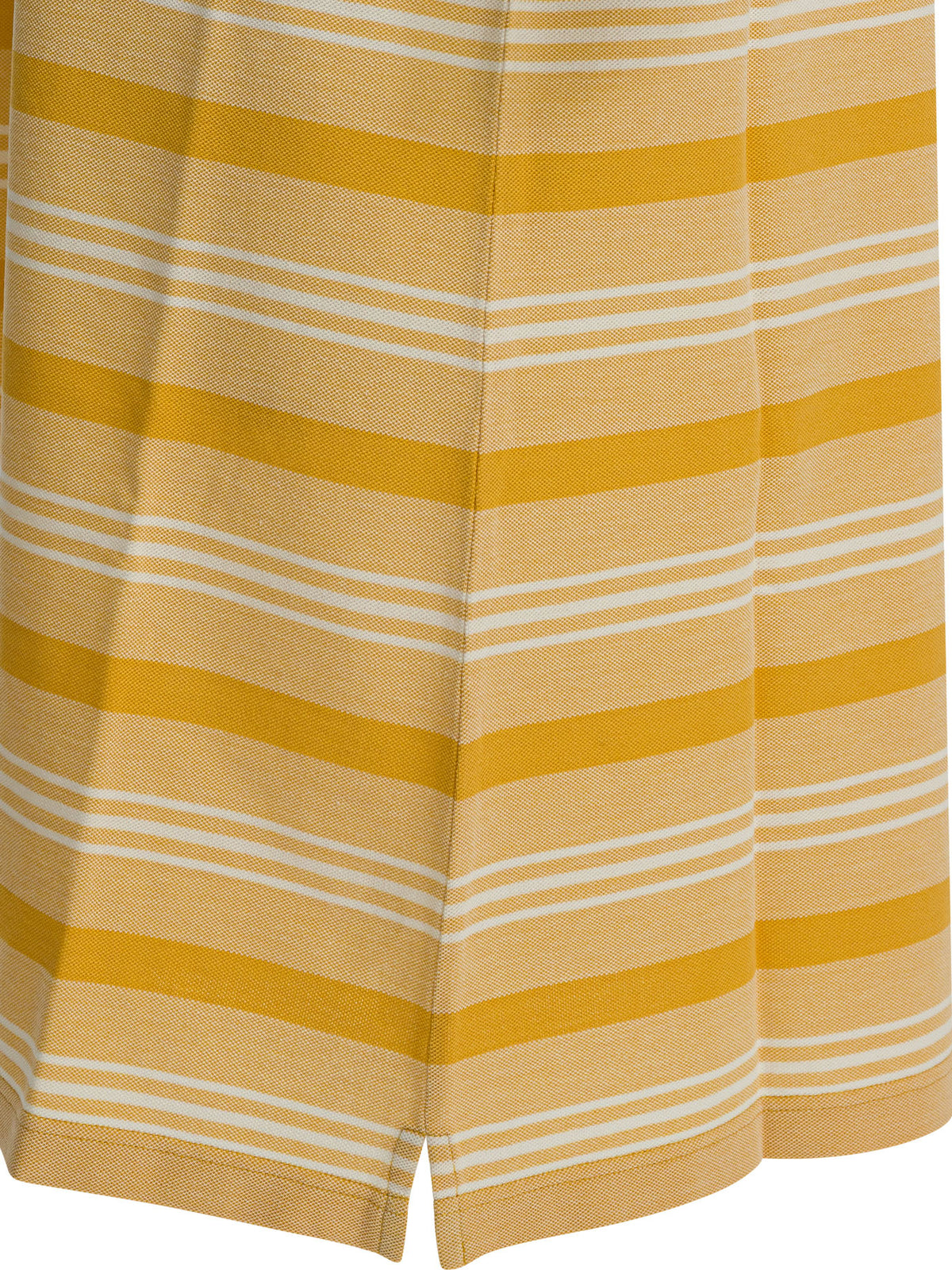 Prada Polo dress with logo - Yellow