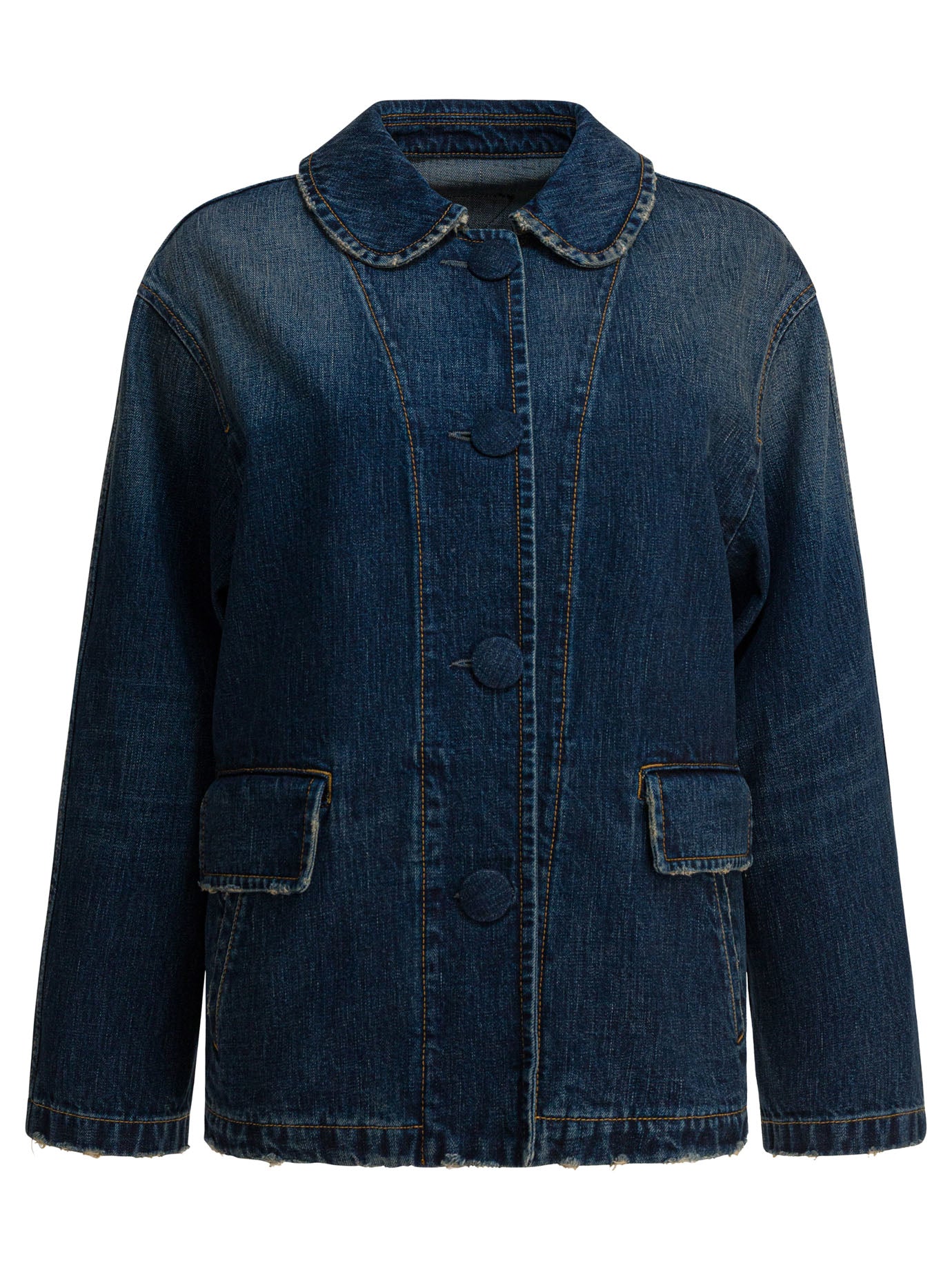 Prada Washed denim jacket - Blue