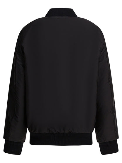 Prada Re-Nylon Reversible Bomber Jacket - Black