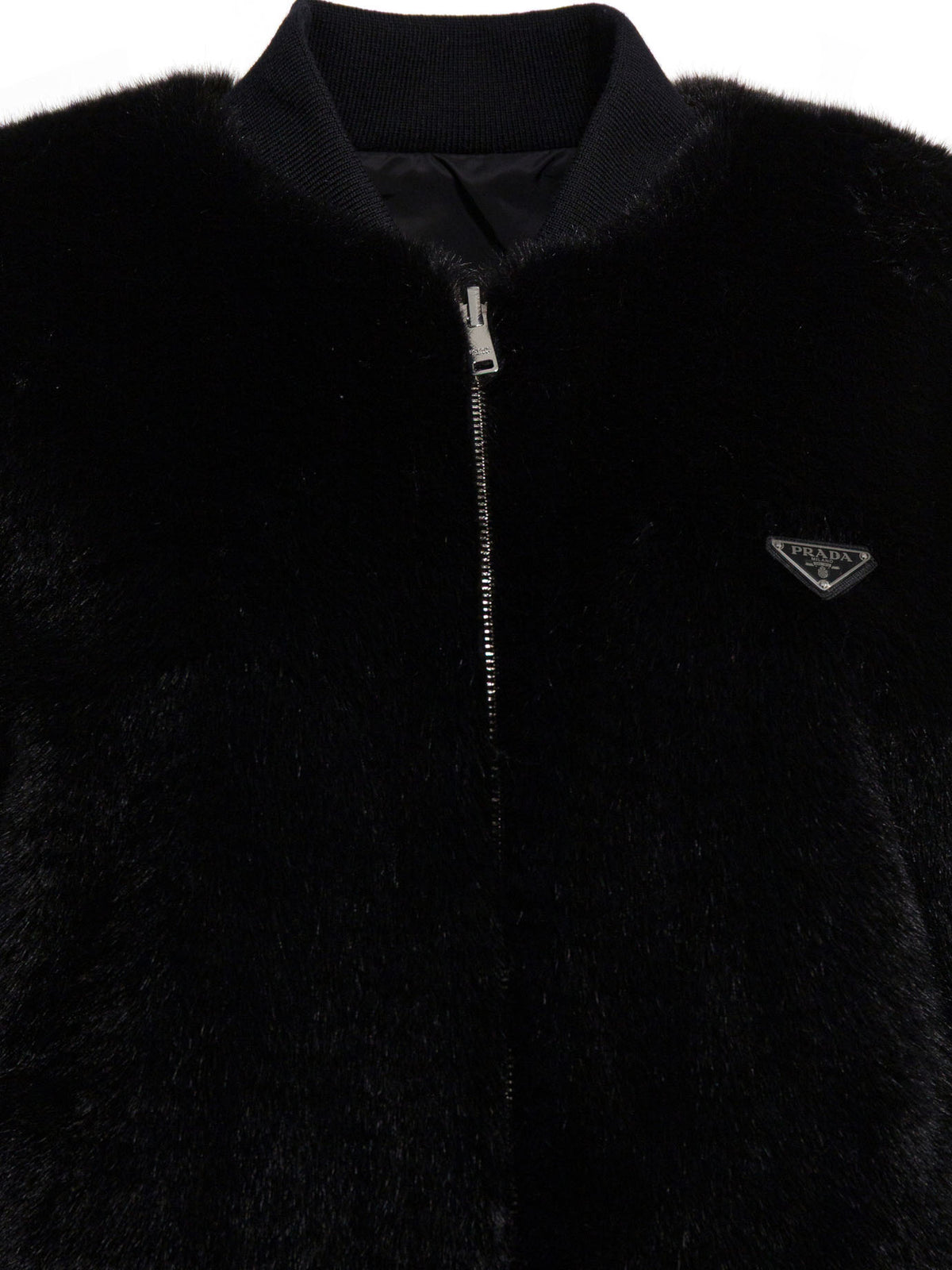 Prada Re-Nylon Reversible Bomber Jacket - Black