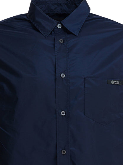 Prada Re-Nylon shirt - Blue