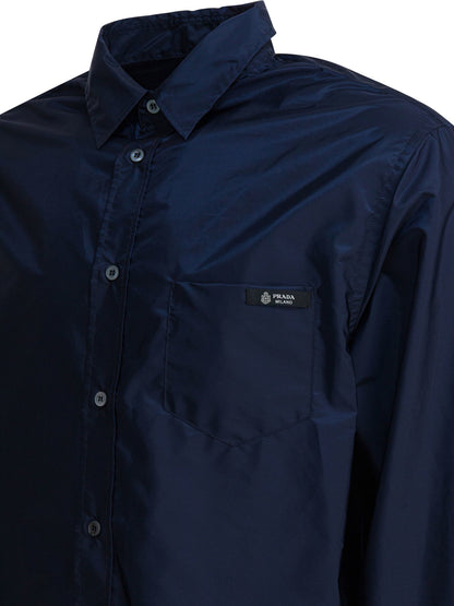 Prada Re-Nylon shirt - Blue