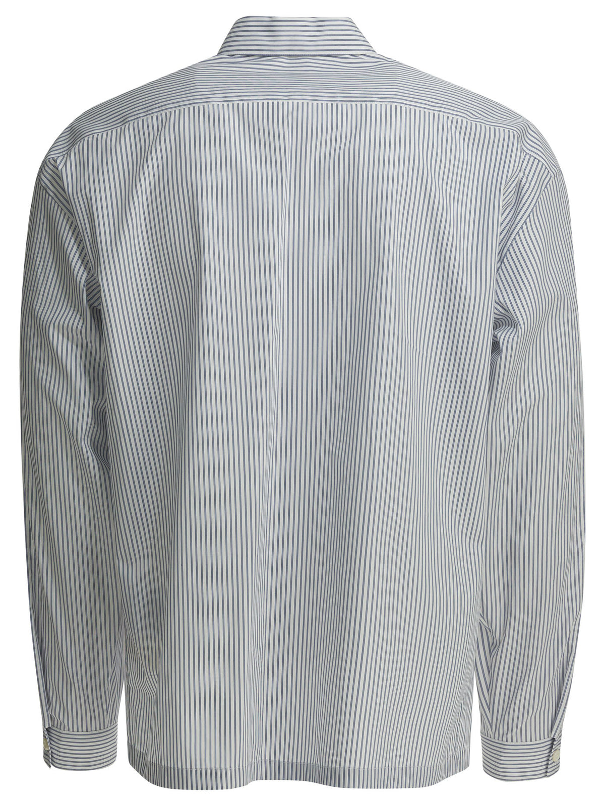 Prada Striped shirt with zipper - Blue