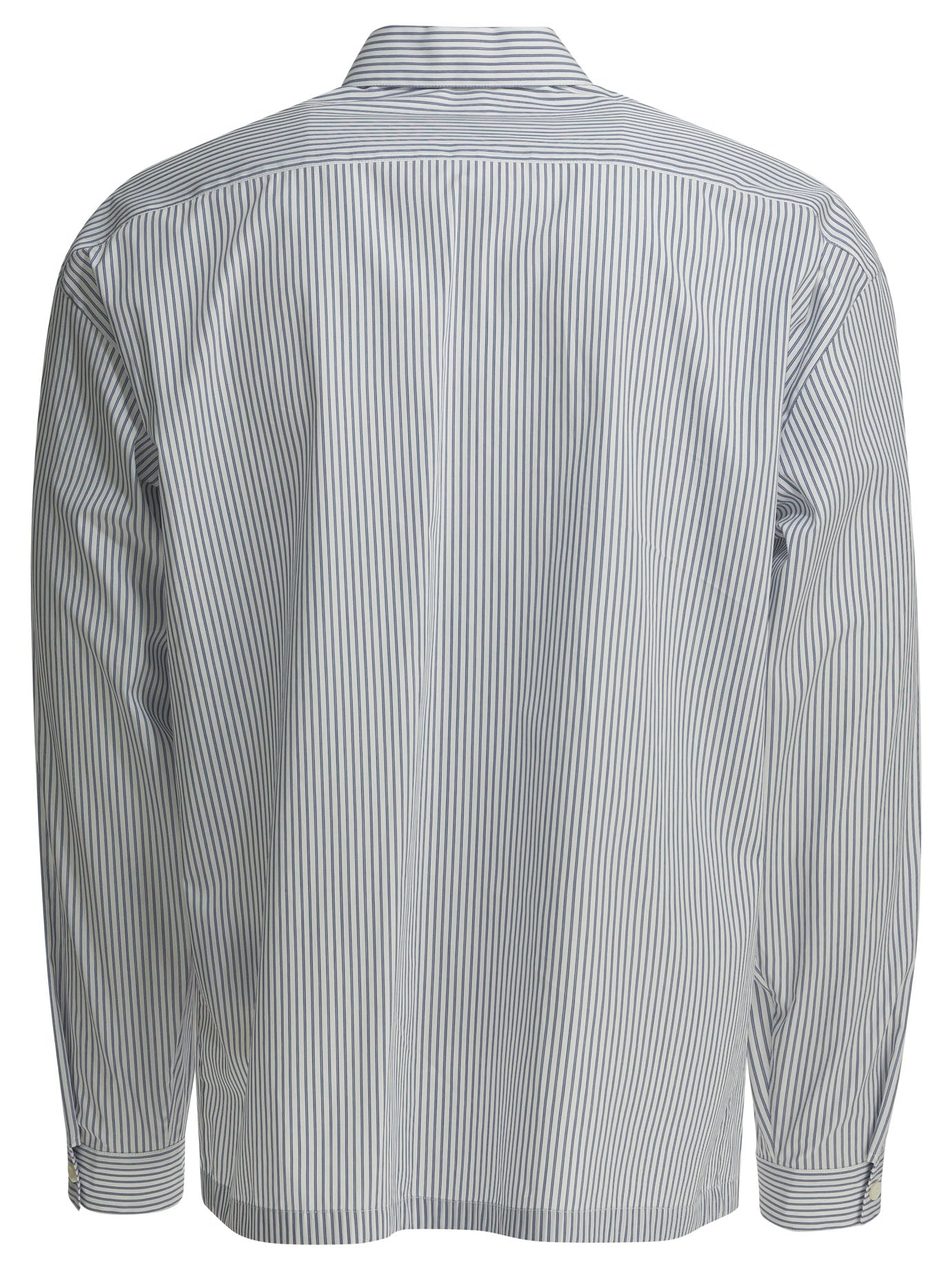 Prada Striped shirt with zipper - Blue