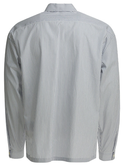 Prada Striped shirt with zipper - Blue