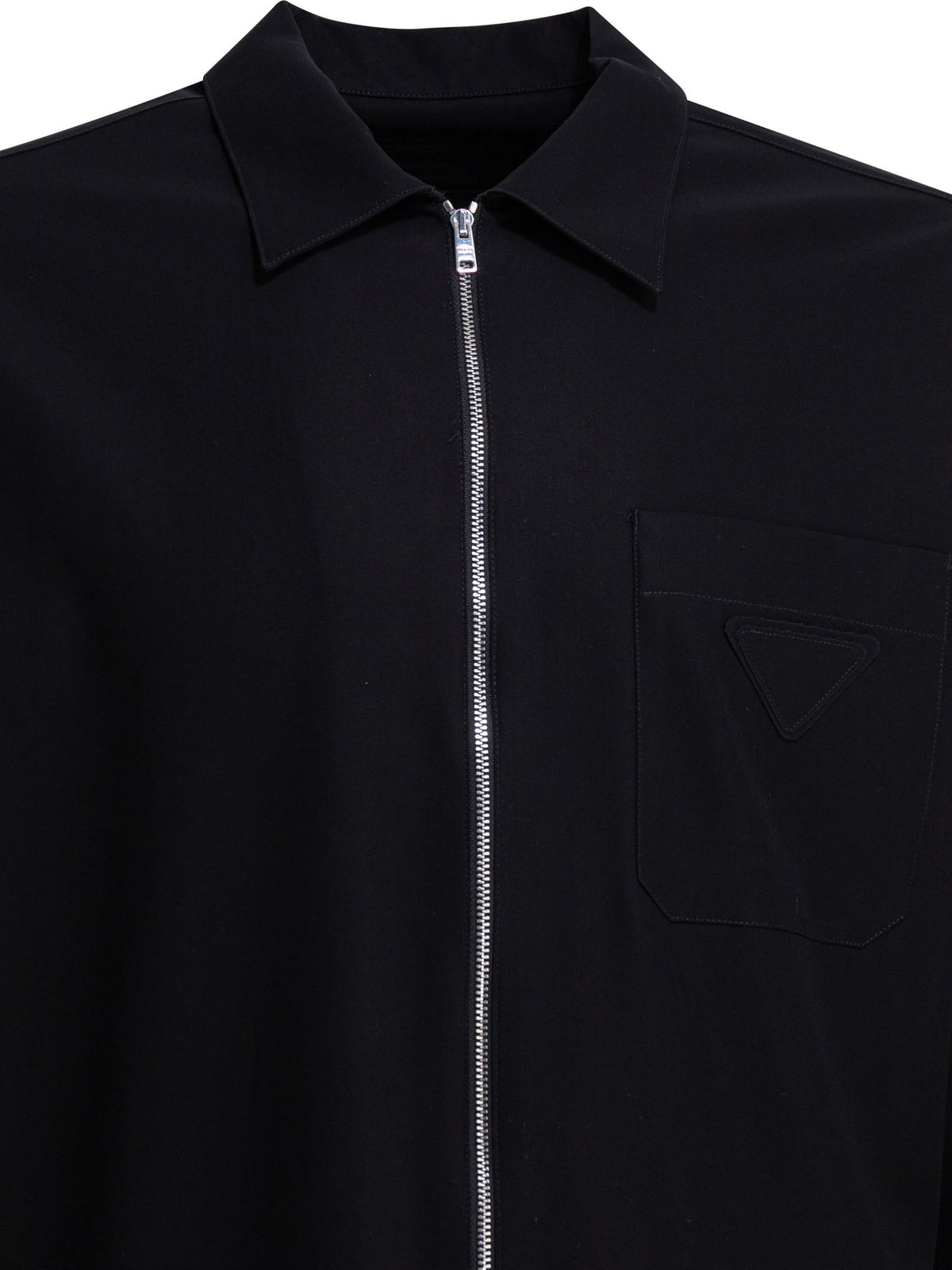 Prada Casual zippered shirt - Black