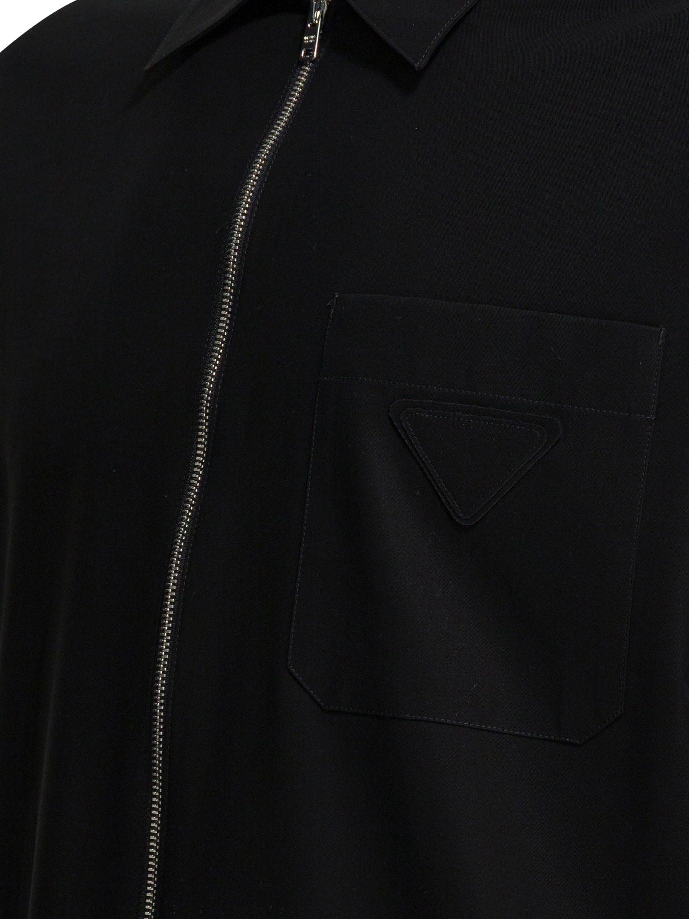 Prada Casual zippered shirt - Black