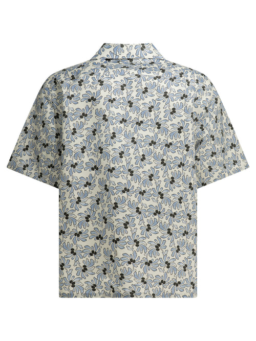 Prada Casual floral shirt - Light Blue