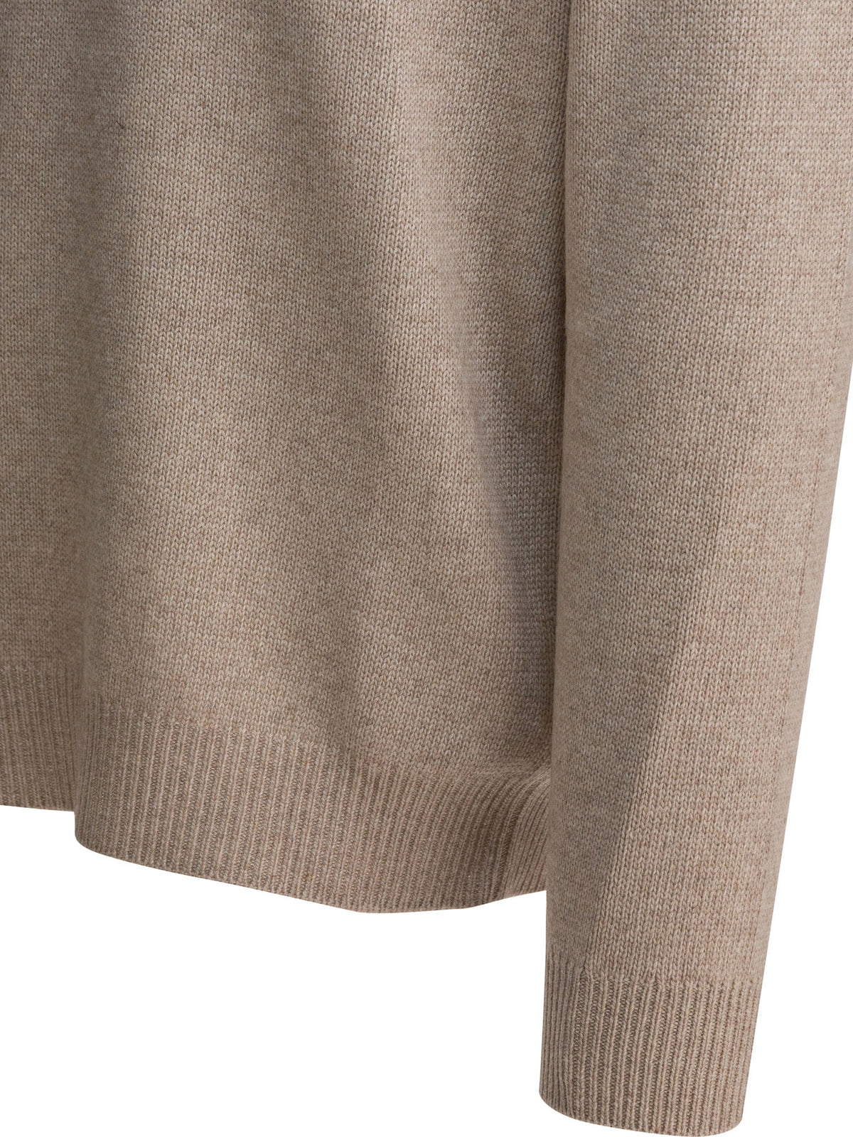 Prada Re-Cashmere crewneck Sweater - Beige
