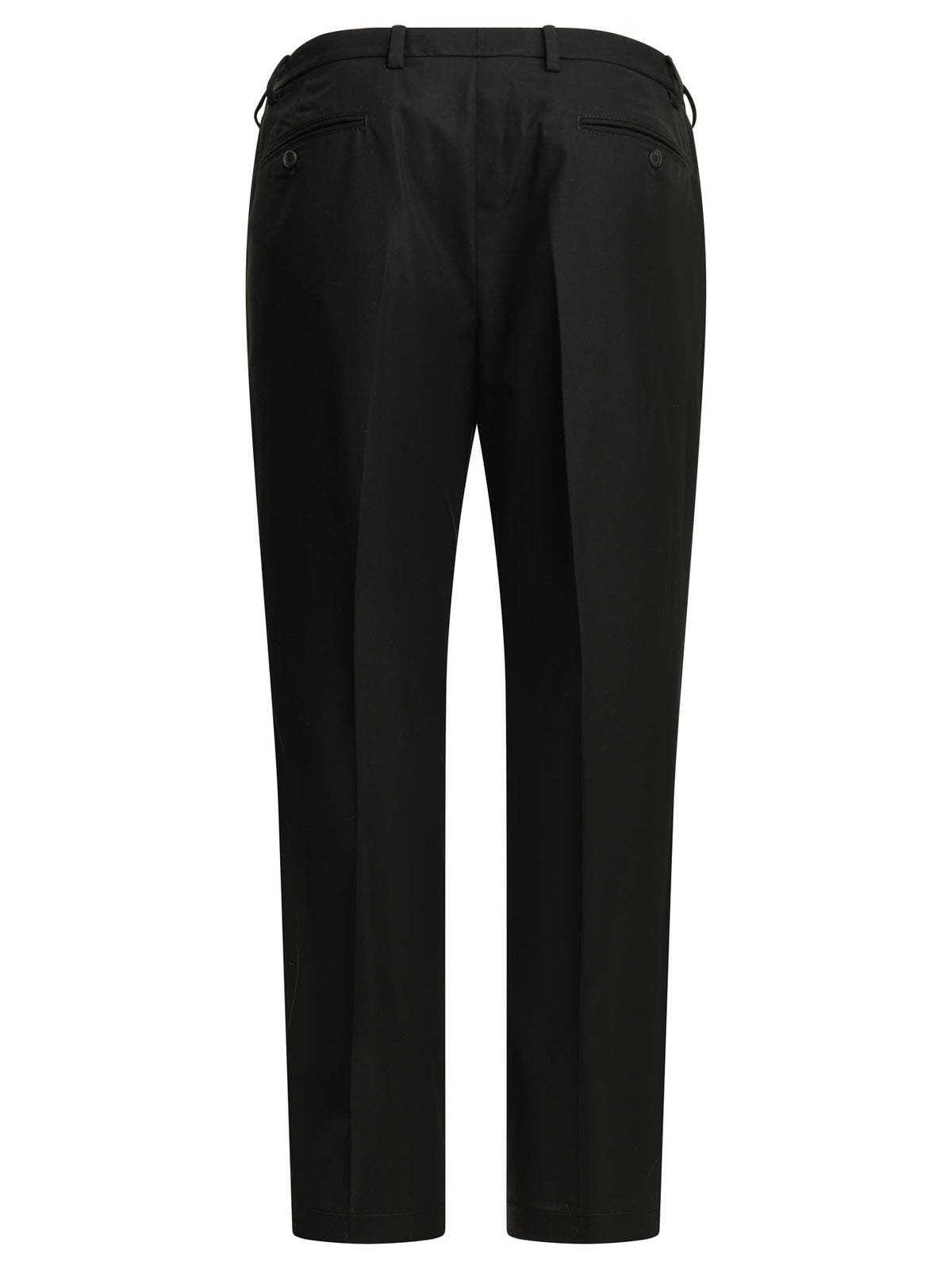 Prada Tailored pants with logo - Black