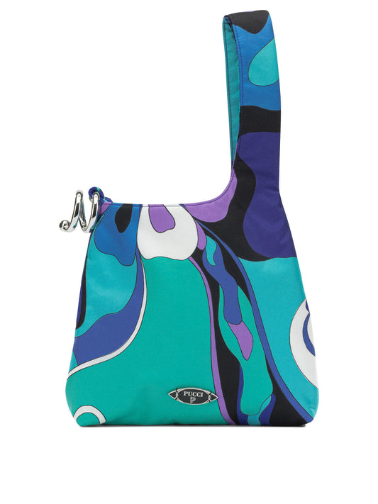 Pucci "Orchidee" small handbag - Blue