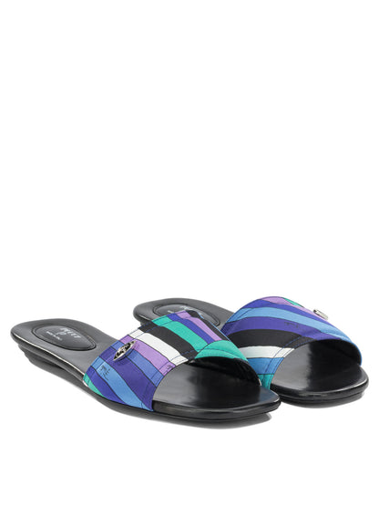 Pucci "Yummy" Slide - Blue