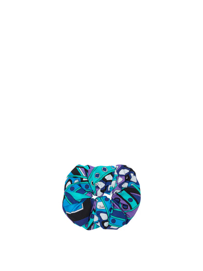 Pucci "Vivara" scrunchie - Blue