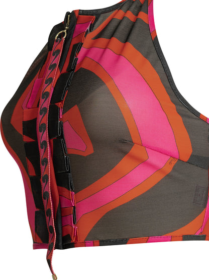 Pucci "Marmo" Crop top - Pink