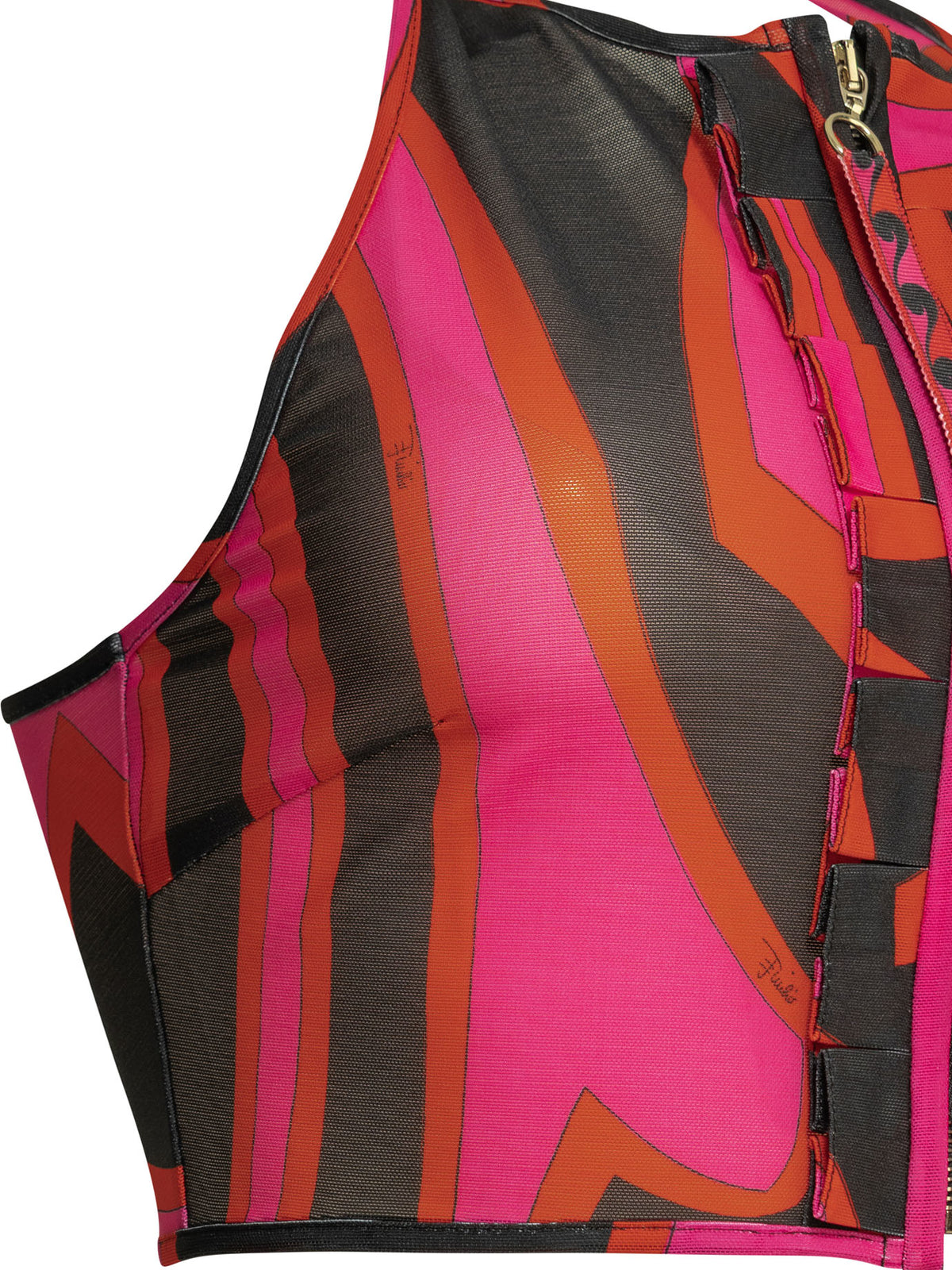 Pucci "Marmo" Crop top - Pink