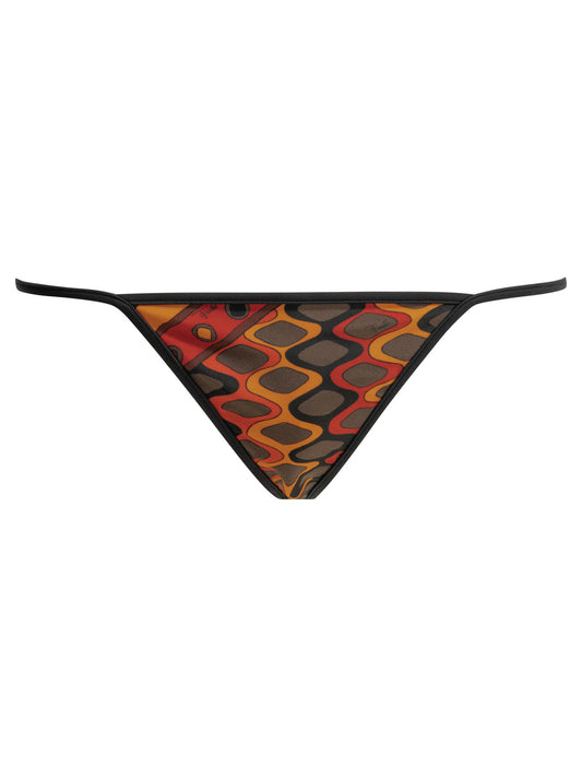 Pucci "Vivara" bikini briefs - Orange