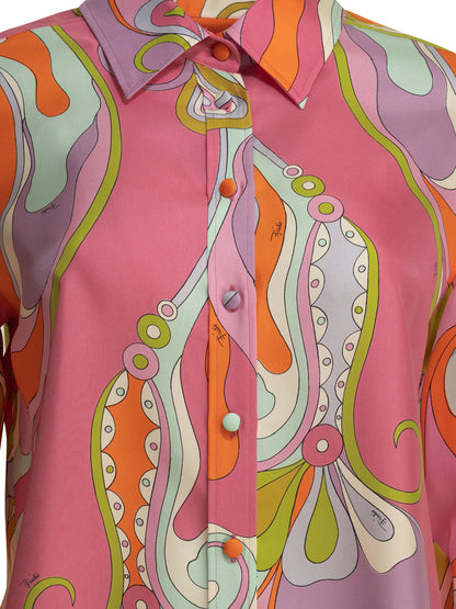 Pucci "Orchidee" Casual shirt - Multicolour
