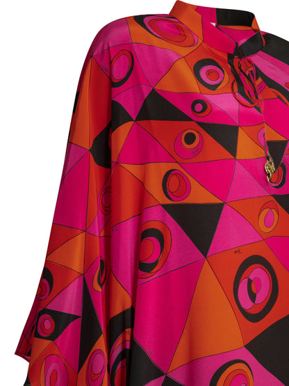 Pucci "Occhi" caftan dress - Pink