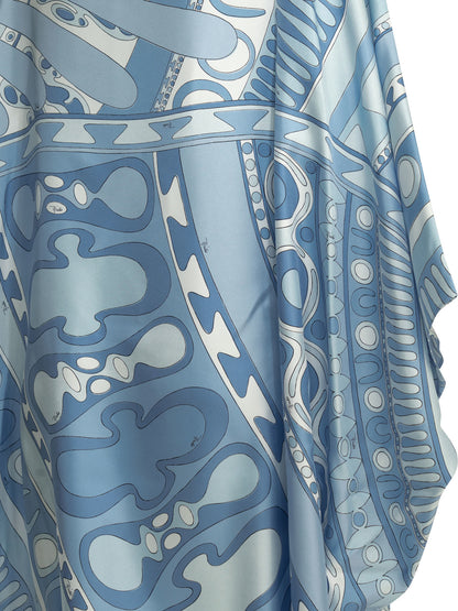 Pucci "Soleil" caftan dress - Light Blue
