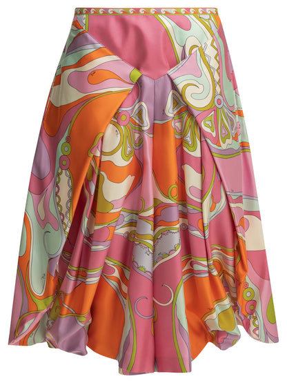 Pucci "Orchidee" Casual pants - Multicolour