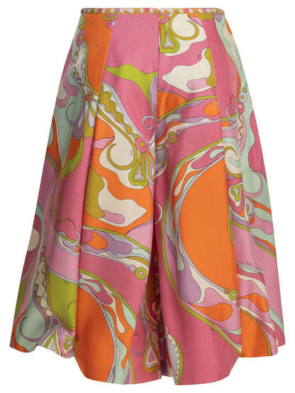 Pucci "Orchidee" Casual pants - Multicolour