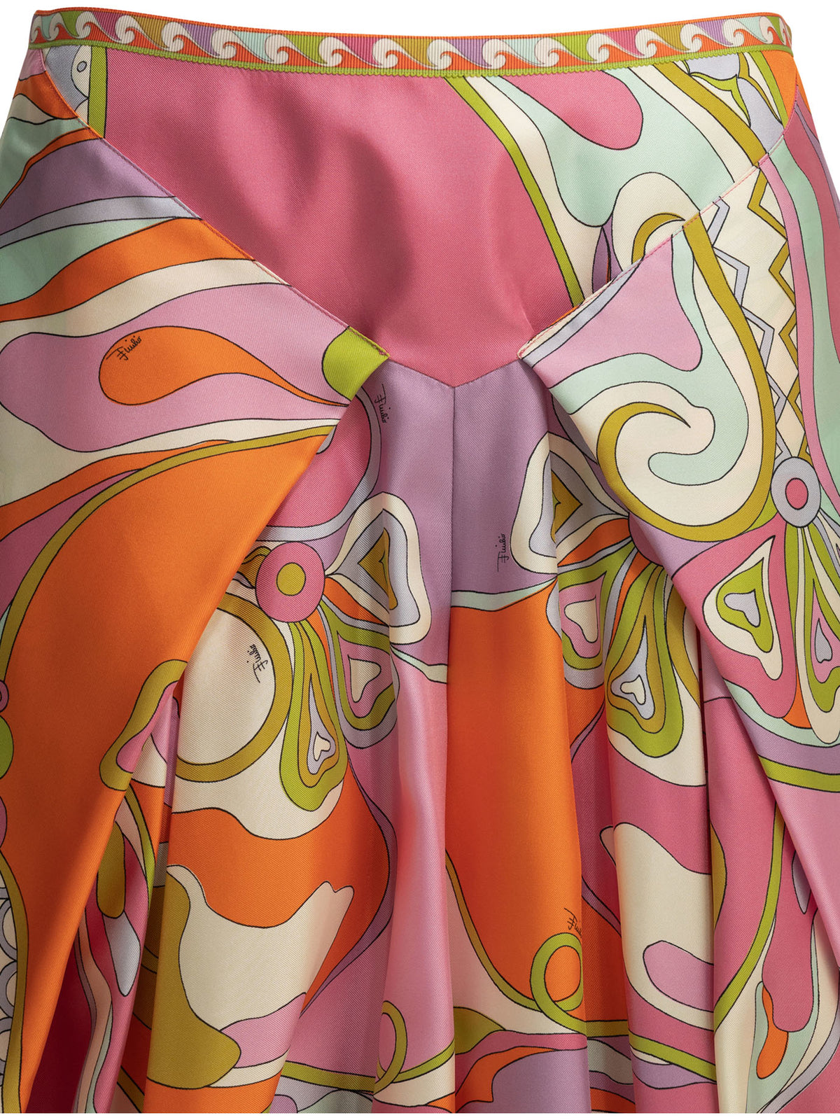 Pucci "Orchidee" Casual pants - Multicolour