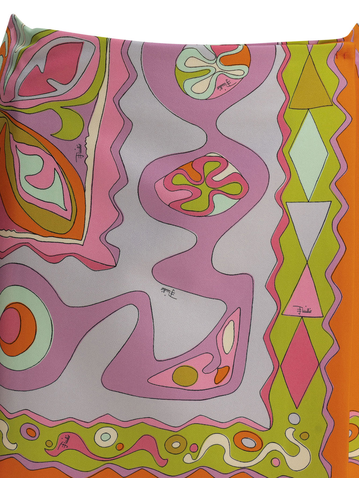 Pucci "Angoli" Wrap Skirt - Multicolour