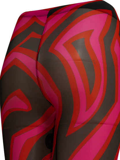 Pucci "Marmo" Legging - Red