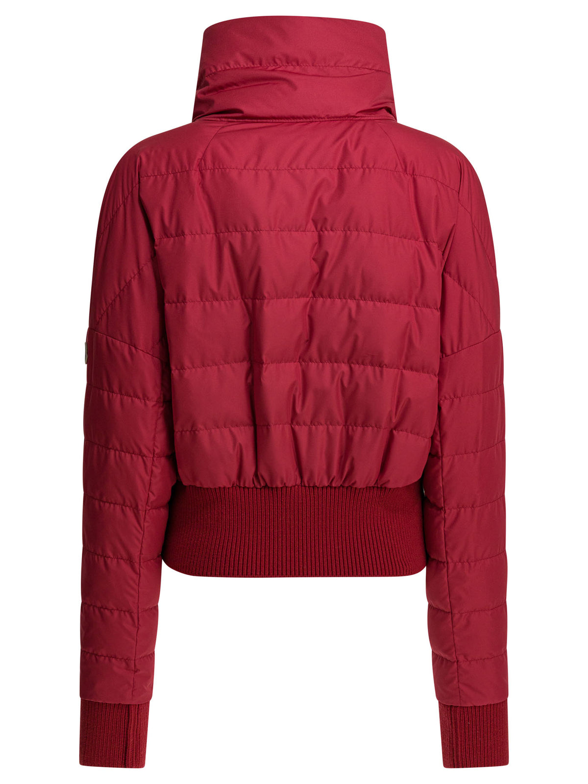 Rick Owens "Cropped" Down Jacket x Moncler - Red