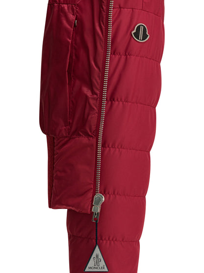 Rick Owens "Cropped" Down Jacket x Moncler - Red