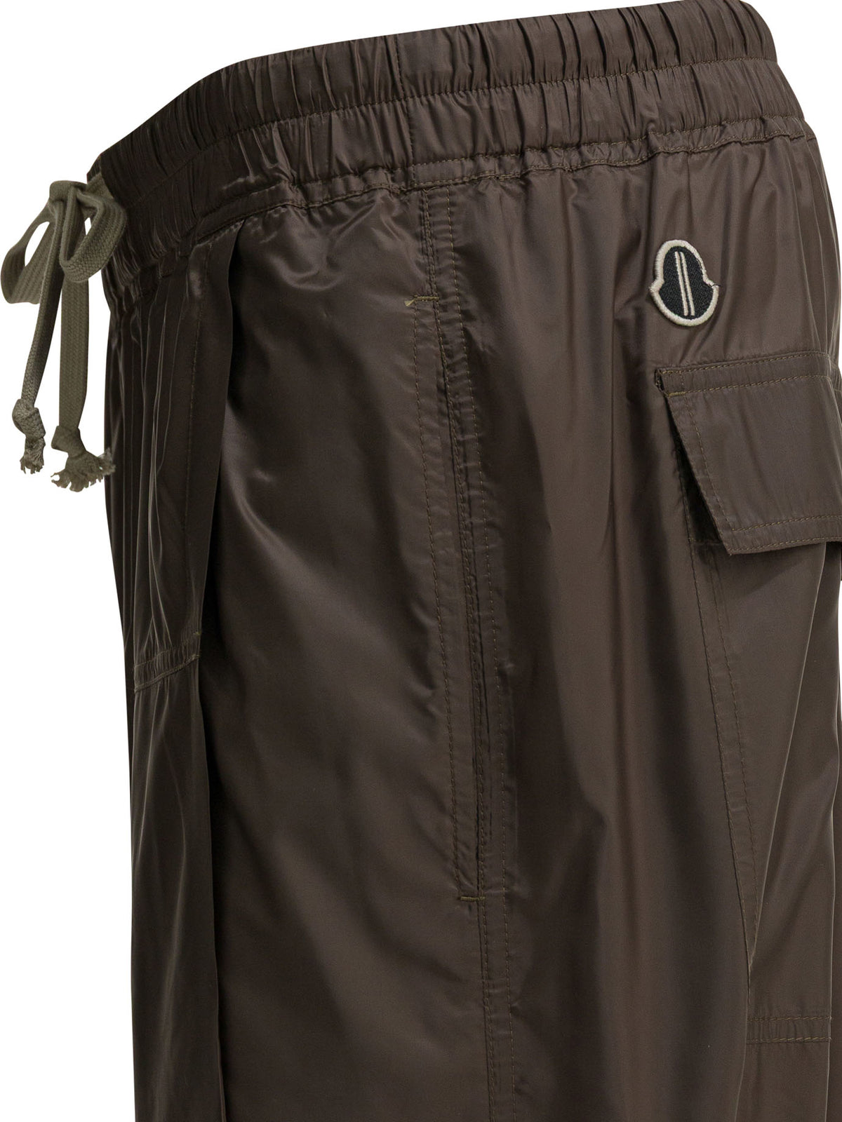 Rick Owens "Kiltshorts" x Moncler shorts - Brown