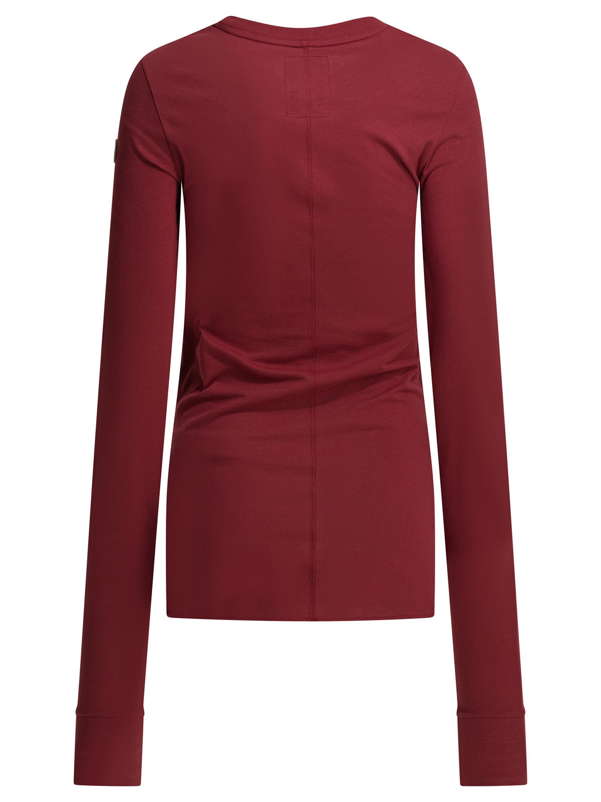 Rick Owens Cotton jersey T-shirt x Moncler - Red