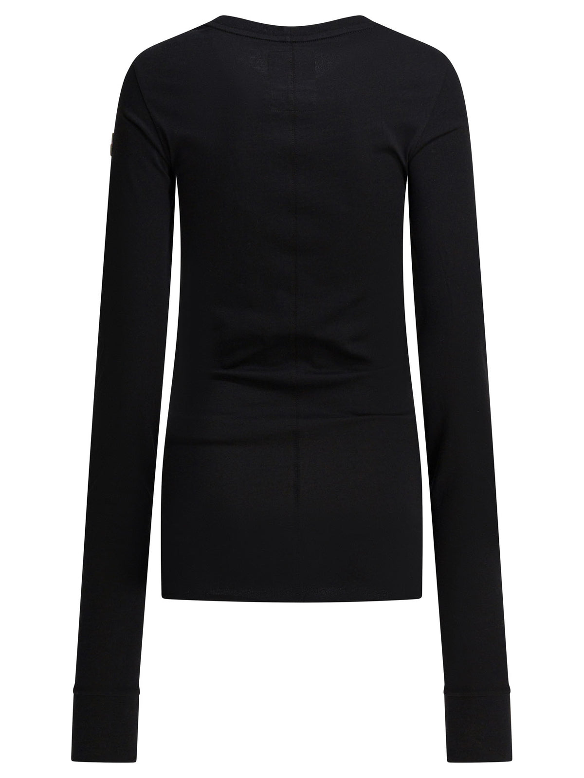 Rick Owens Cotton jersey T-shirt x Moncler - Black