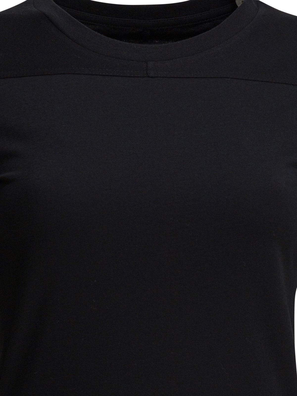 Rick Owens Cotton jersey T-shirt x Moncler - Black