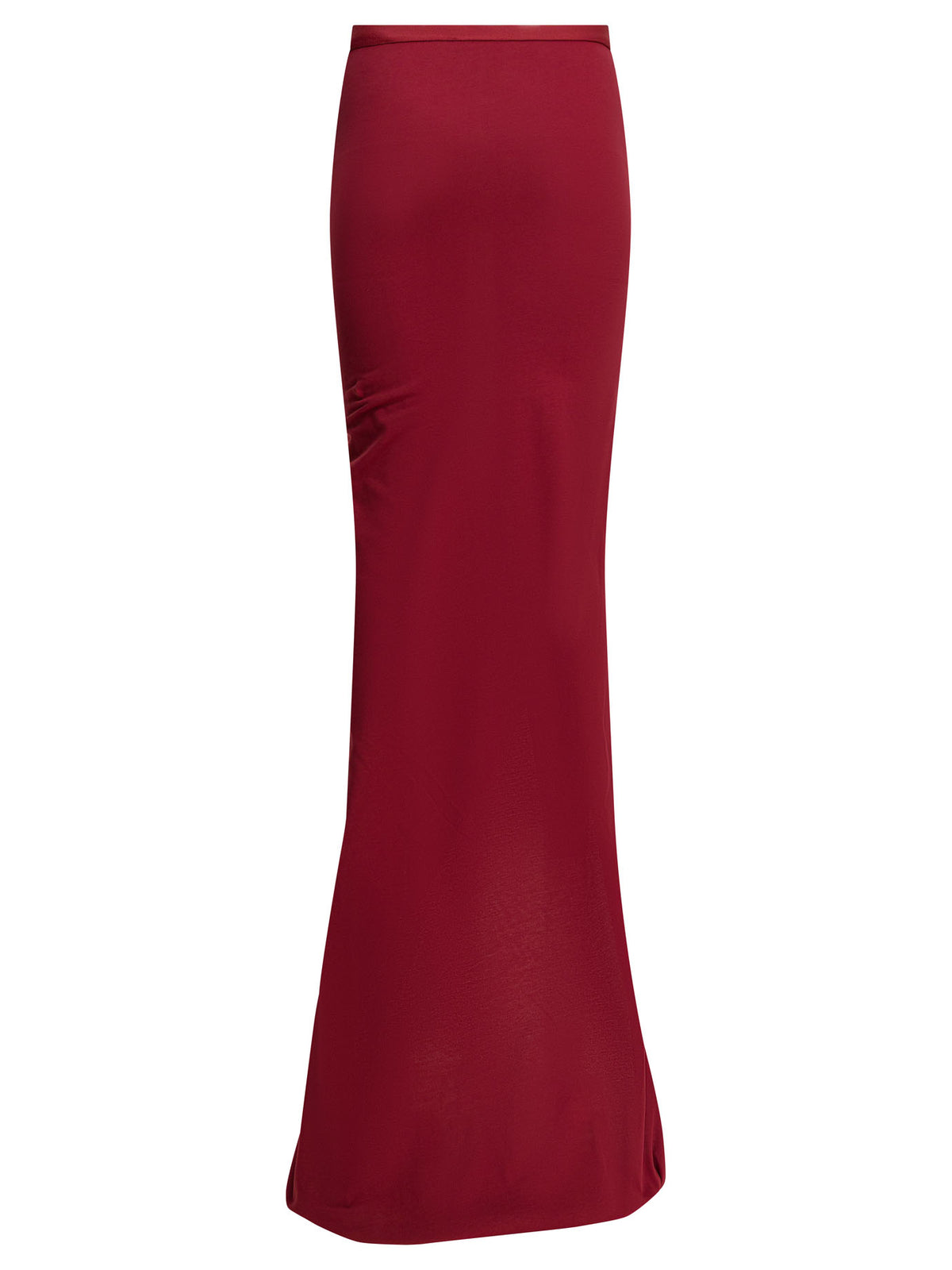 Rick Owens Long skirt "Adjustable" x Moncler - Red