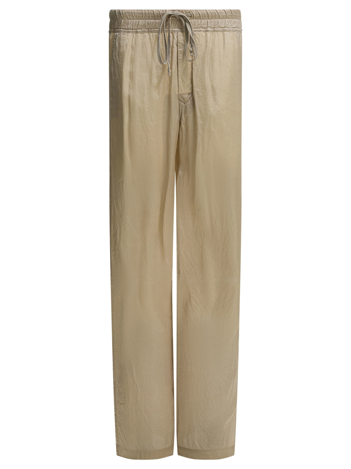Rick Owens "Dietrich Drawstring" Pants - Beige